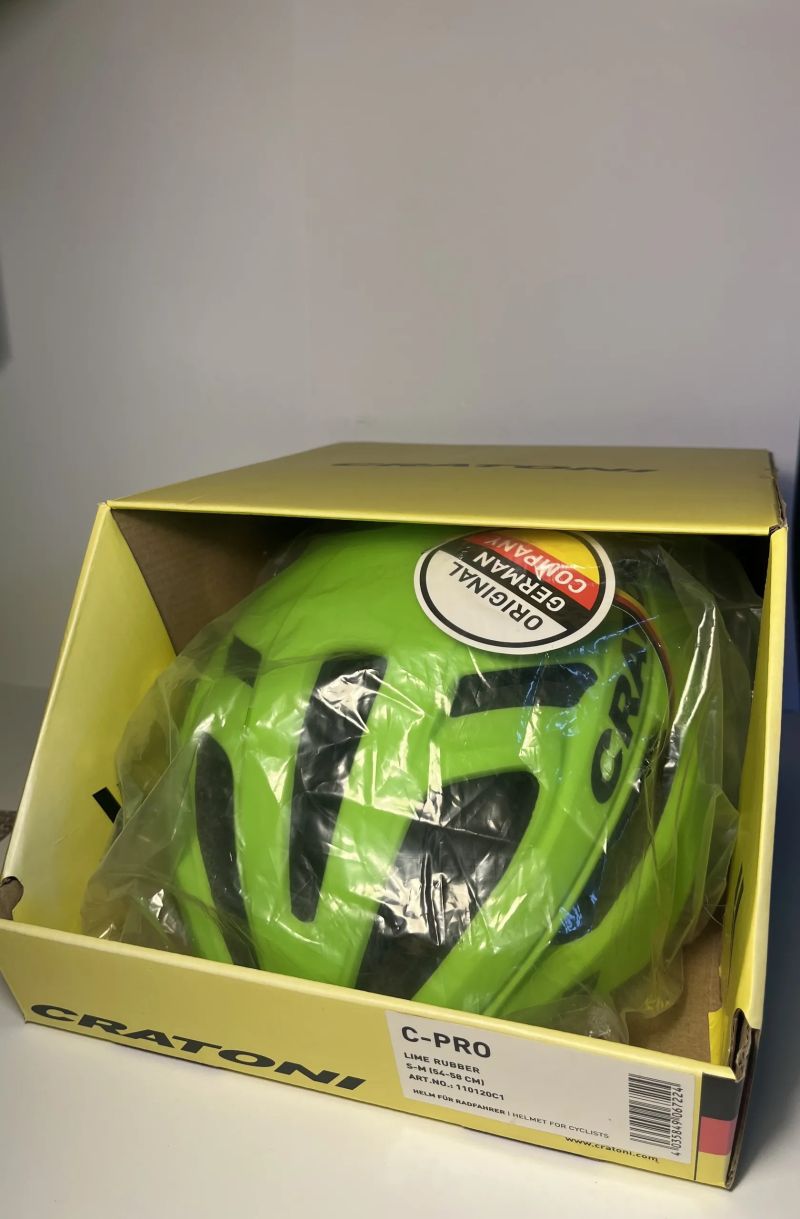 Helma CRATONI C-Pro Lime Matt - S/M (54-58cm)