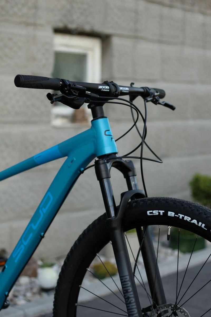 Horské kolo 29" MTB SCUD, vzduchová vidlice RockShox, Shimano 1x11, vel. M