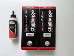 Set plášťů CHALLENGE STRADA PRO TLR 700X30 + tmel