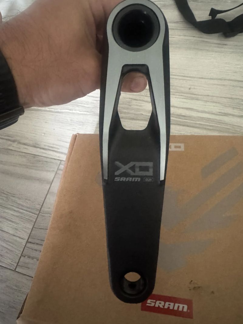 Leva klika Sram XO s osou dub wide 175mm nova