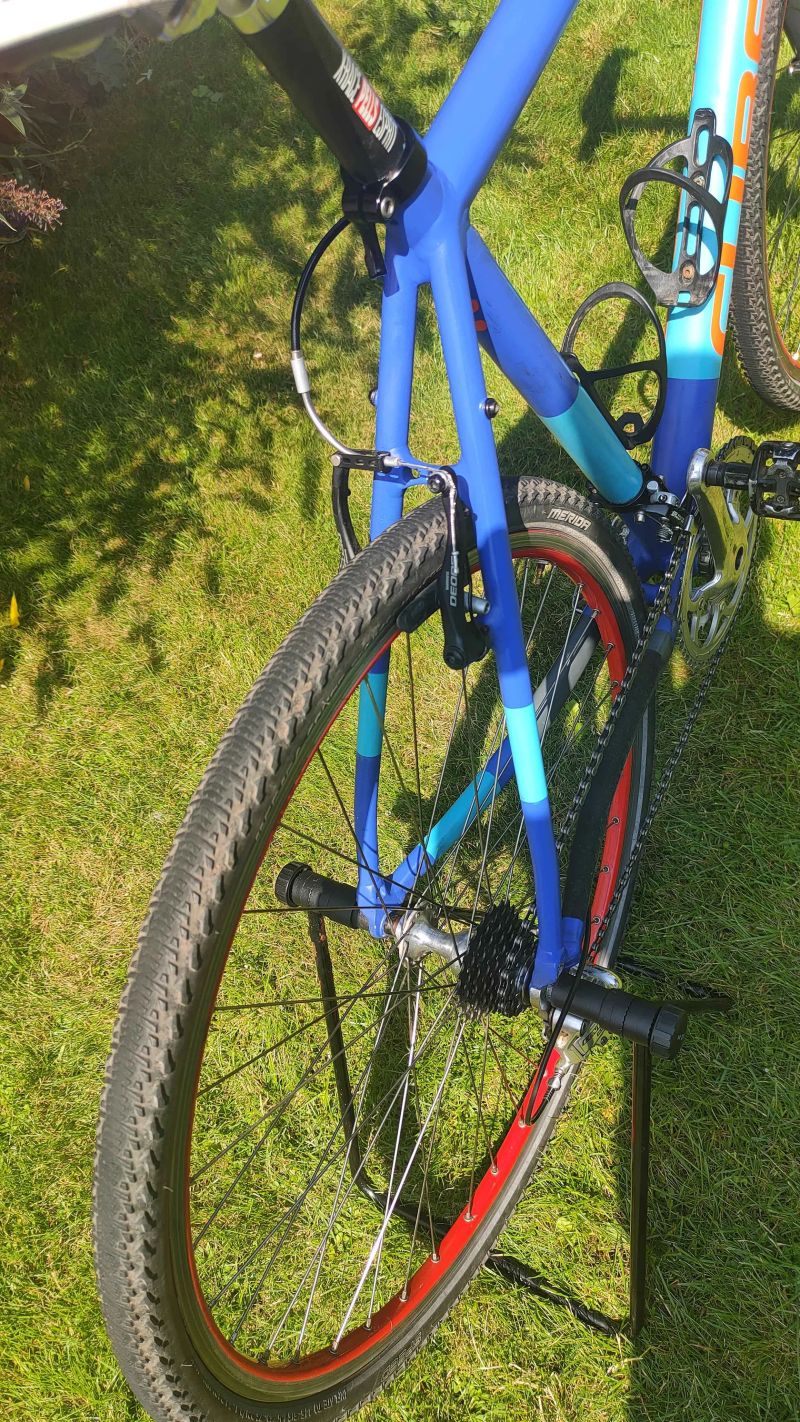 Cyklokrosový rámový set CUBE
