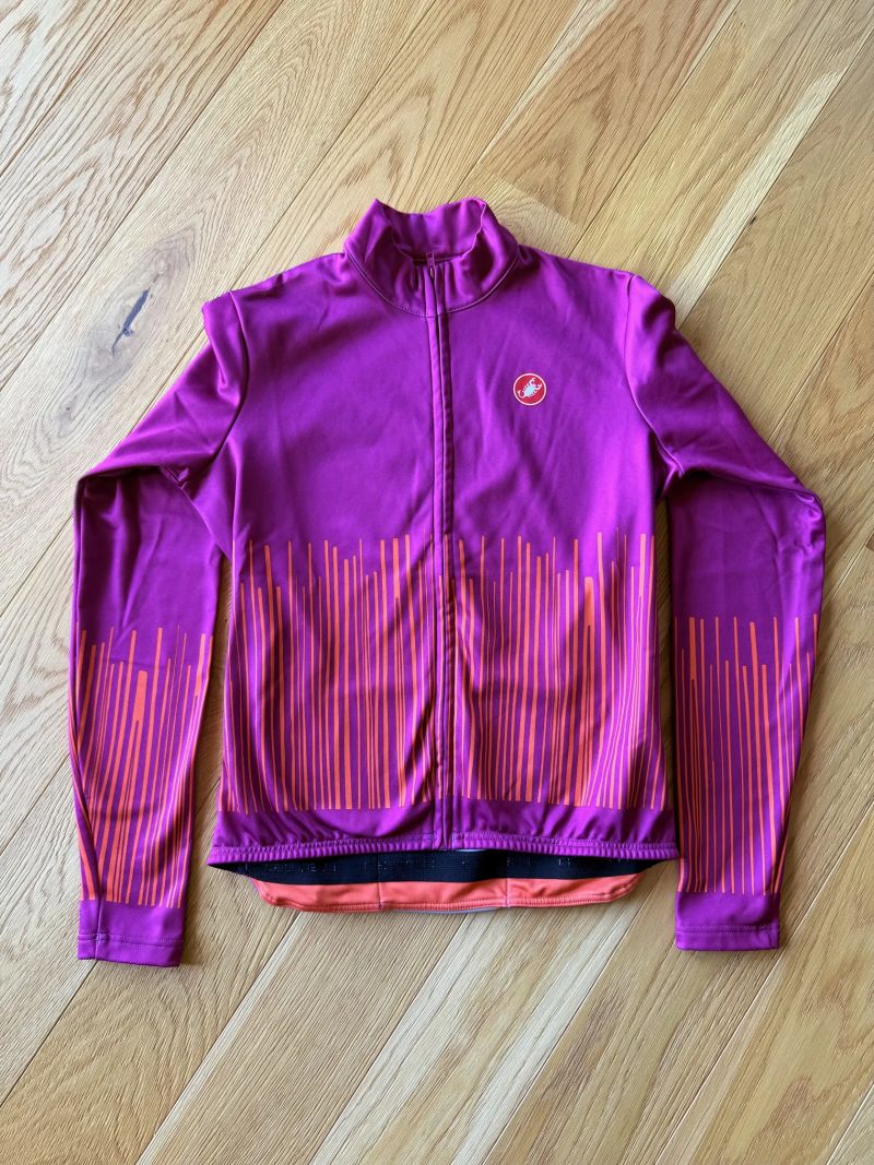 🟣 Castelli dámský cyklistický dres – dlouhý rukáv
