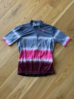 Castelli dres dámský letní bordó-růžovo-šedý