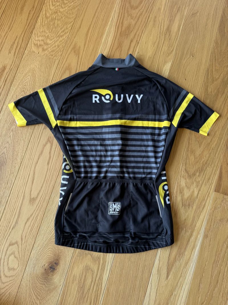🟡 Santini Rouvy cyklistický dres – nový (bez visačky)