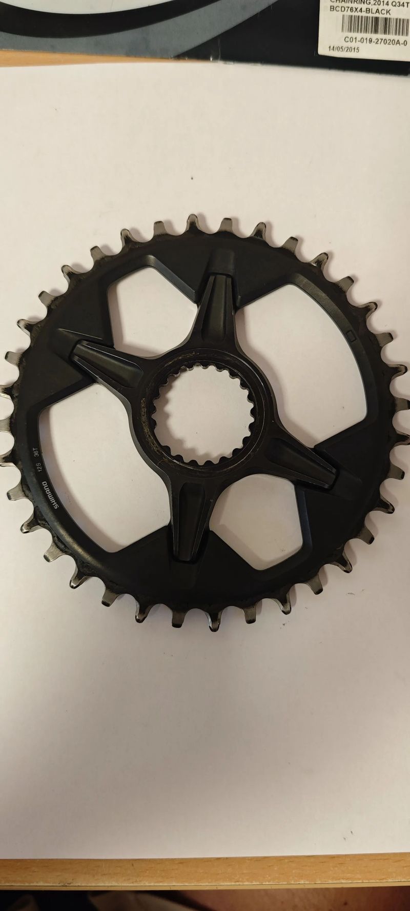 Shimano převodník XT 36 zubů zánovní 