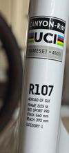 Canyon Aeroad CF SLX 7 Di2 , WATTMETR 
