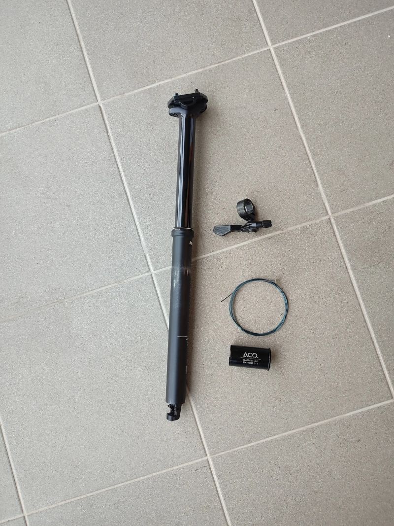 Tel. sedlovka KLS 30,9/170mm,redukcia na 31,6 + packeta Zdarma