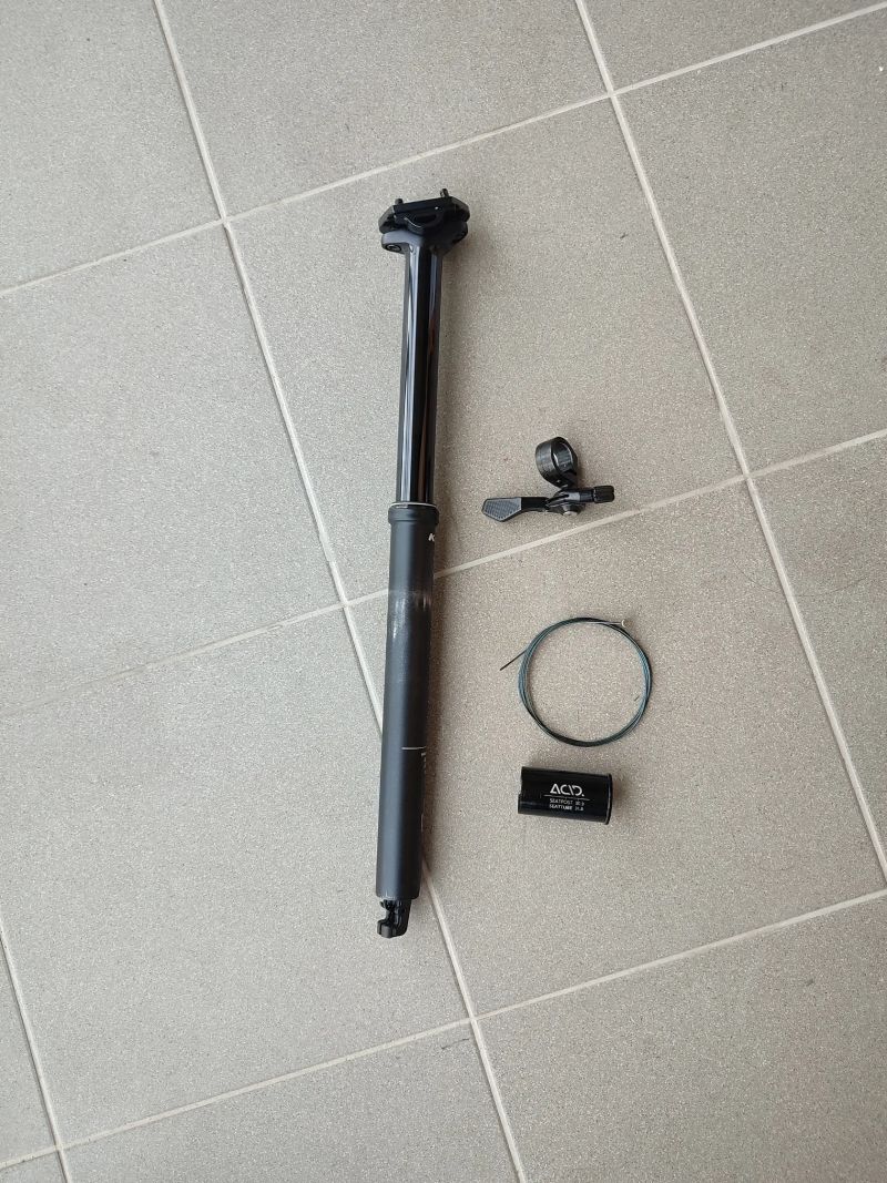 Tel. sedlovka KLS 30,9/170mm,redukcia na 31,6 + packeta Zdarma