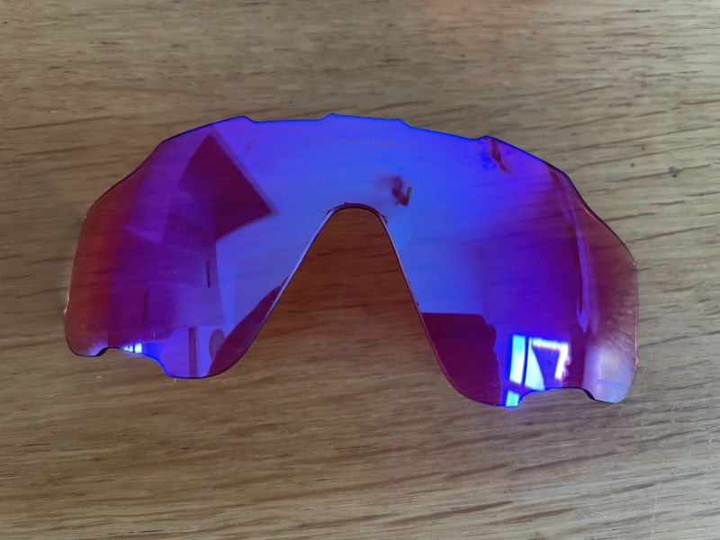 Oakley Jawbreaker Purple Pop Fade Prizm Ruby