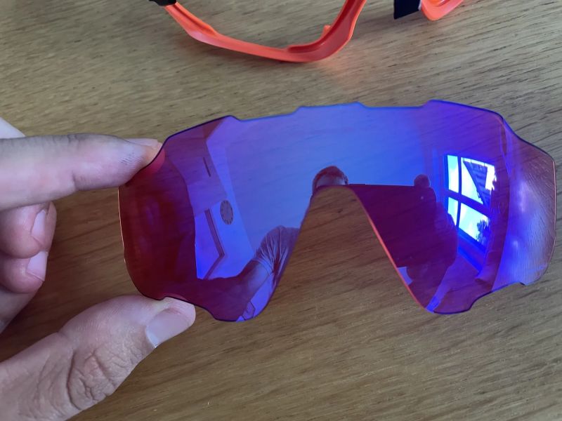 Oakley Jawbreaker Purple Pop Fade Prizm Ruby