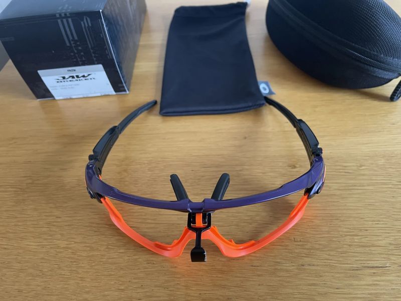 Oakley Jawbreaker Purple Pop Fade Prizm Ruby