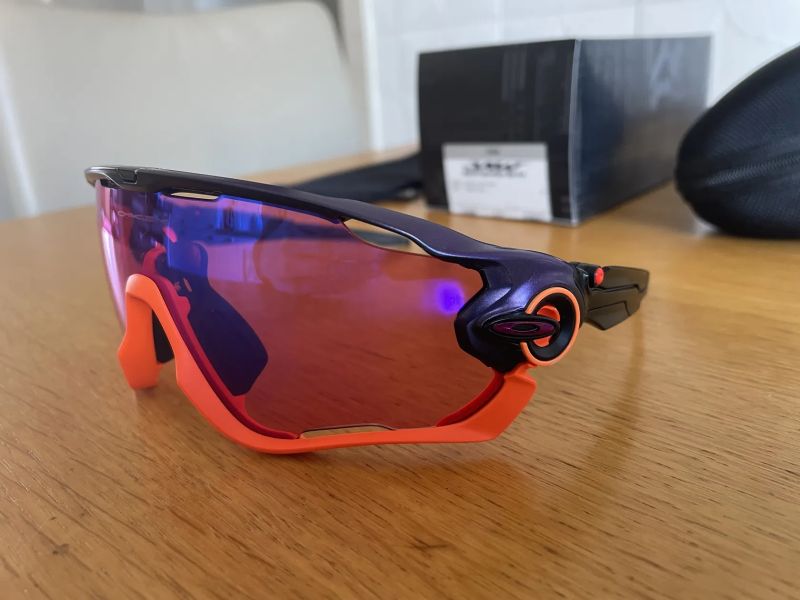 Oakley Jawbreaker Purple Pop Fade Prizm Ruby