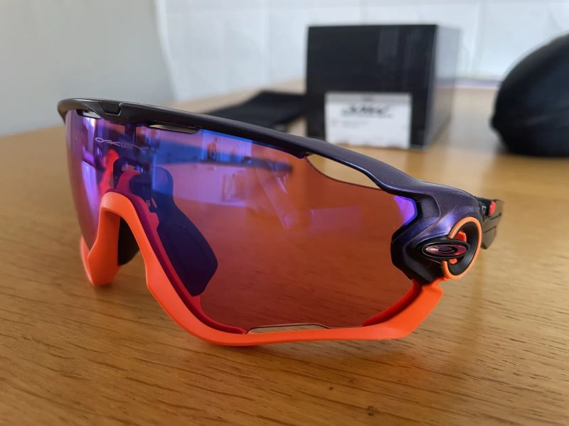 Oakley Jawbreaker Purple Pop Fade Prizm Ruby