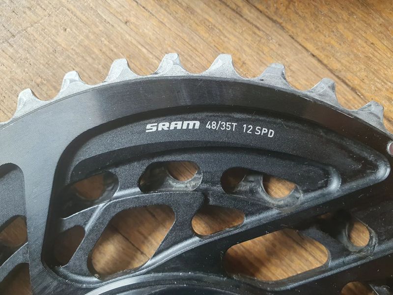 Silniční kliky Sram Force carbon D2, 172.5mm, 48/35, DUB, záruka