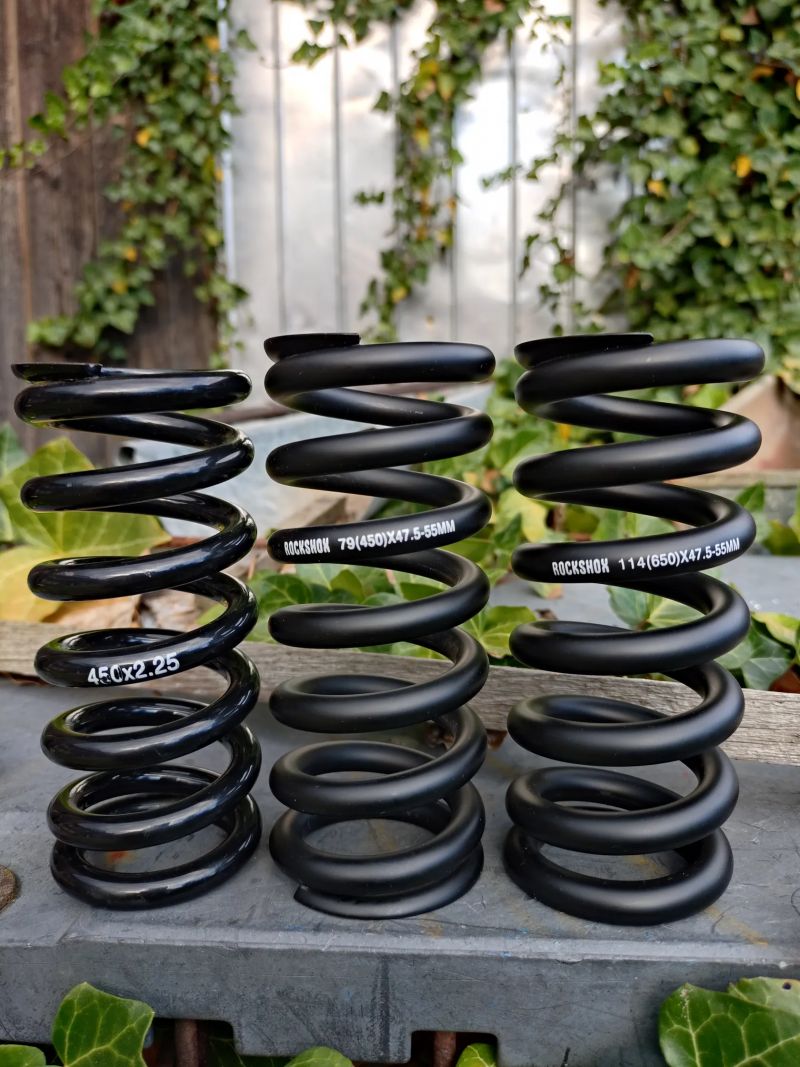 Pružiny rockshox, canecreek 450,650