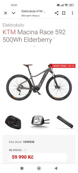 Nové kolo KTM Macina Race 592