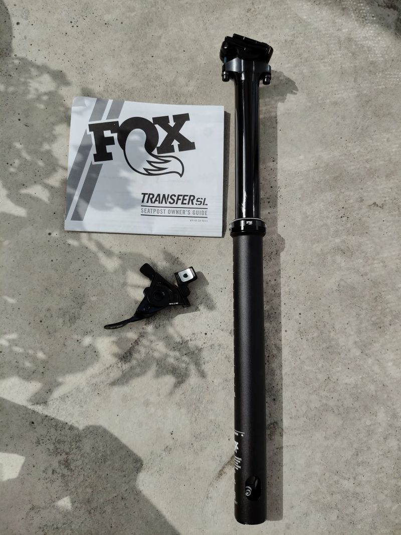 FOX TRANSFER SL 31,6/150 a ROCKSHOX REVERB STEALTH C1 31.6 / 150