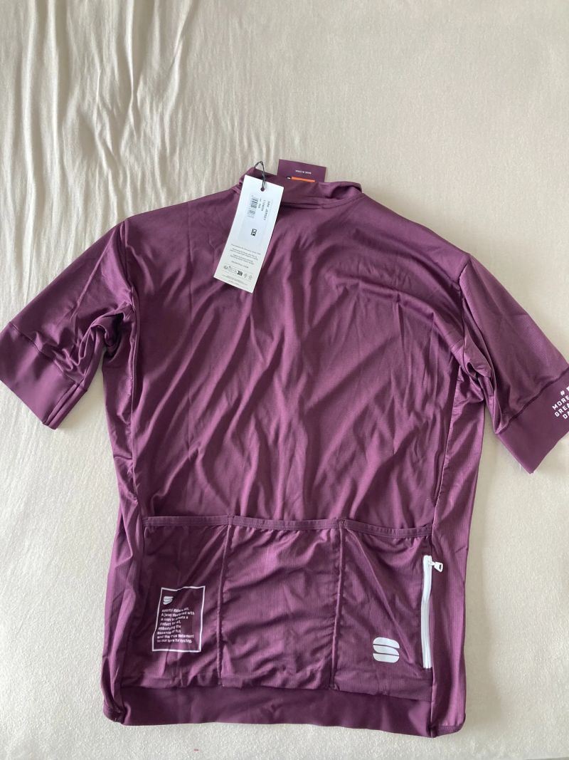 Letní cyklistický dres pánský Sportful SRK bordó XL