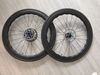 Karbonová 50mm silniční kola Retrospec včetně kotoučů a plášťů 