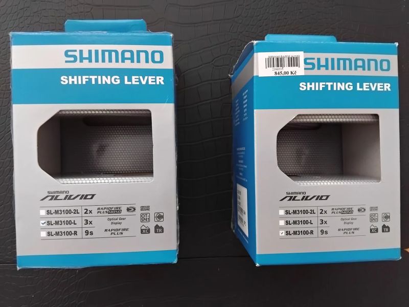 Nové řazení Shimano Alivio 3x9 