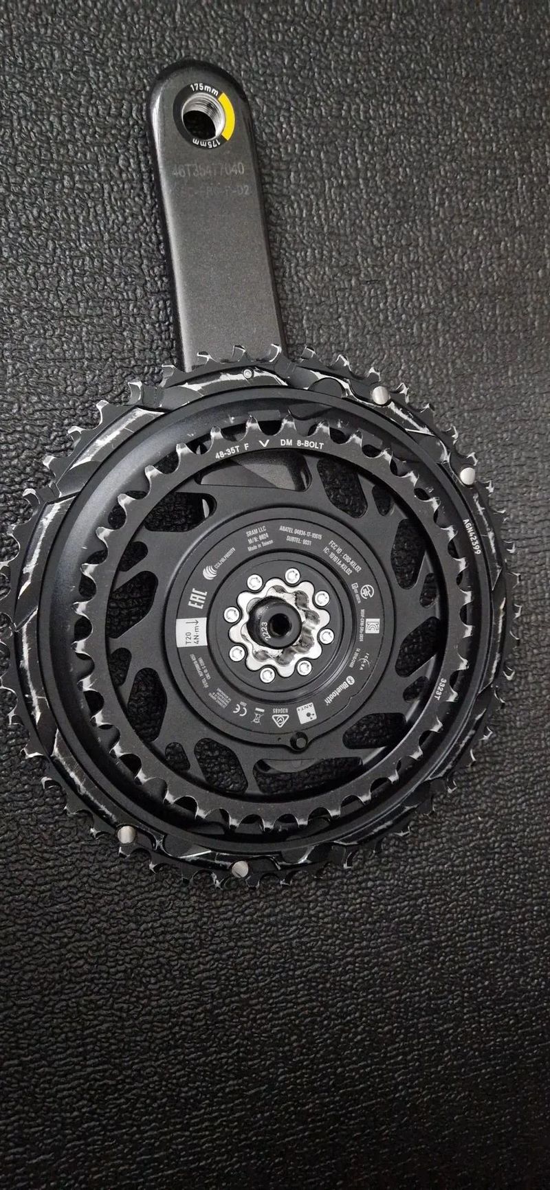 kliky Sram Force D2 s Watmetrem