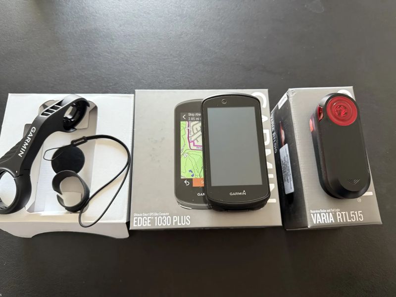 Garmin Edge 1030 plus + Garmin VARIA rte 515