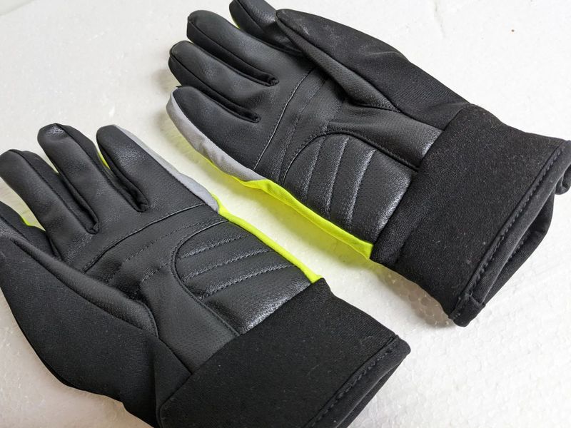 Cyklistické zimní rukavice Gore C5 Gore-Tex Thermo Gloves neon yellow / black