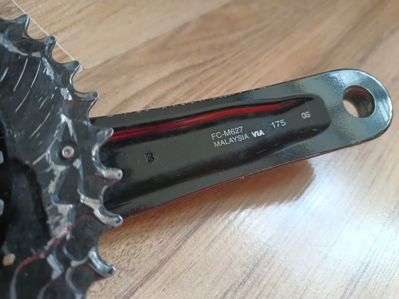 Shimano kliky komplet s prevodniky 38/24 zubů