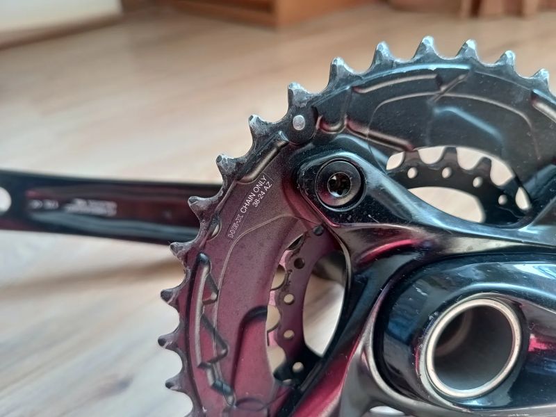 Shimano kliky komplet s prevodniky 38/24 zubů
