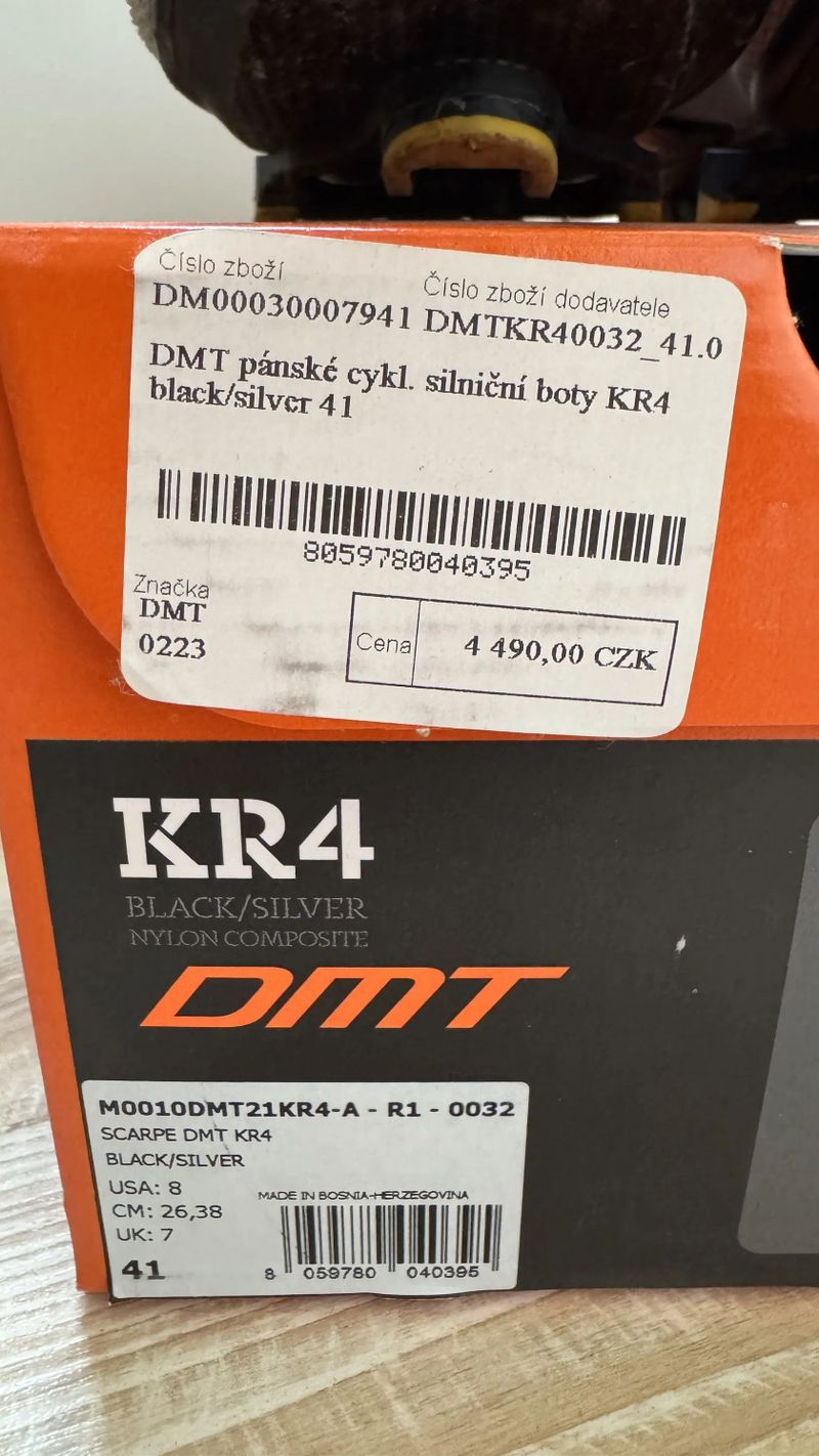 DMT KR4 Black/silver 