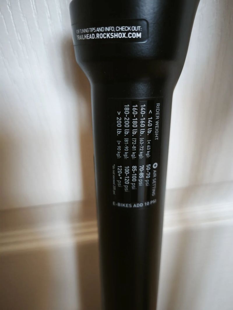 Rock Shox Recon Silver RL Solo AIR 140mm