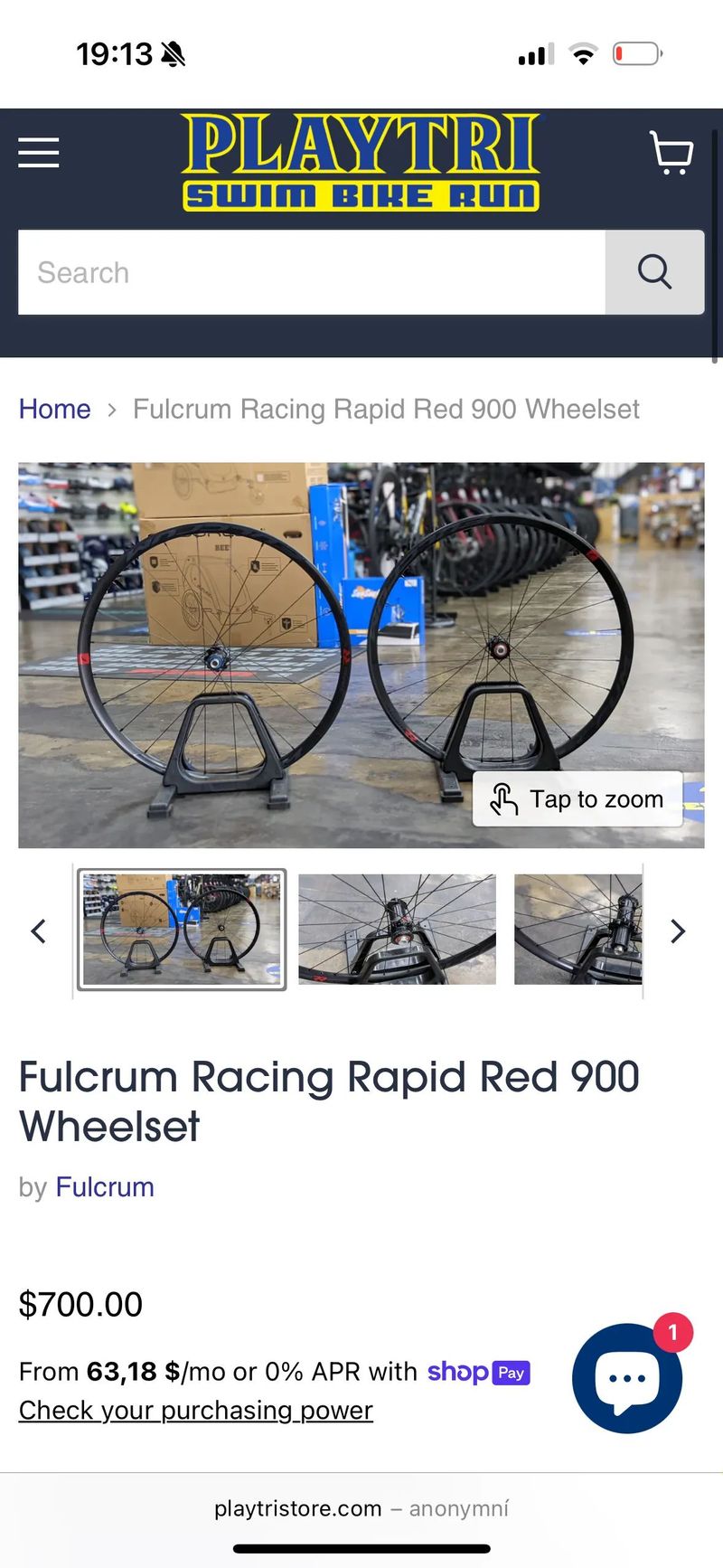 Vypletená gravel kola Fulcrum