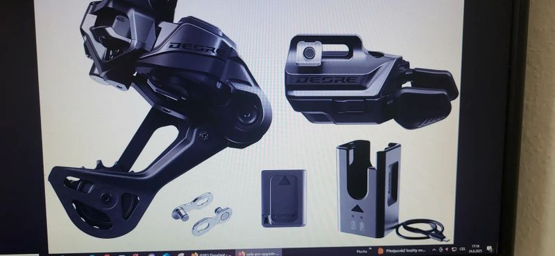 Sada pro upgrade pohonu Shimano DEORE Di2 M6250-SGS 12 rychlostí I-Spec EV 