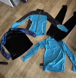 Dětské zimní oblečení cyklo/běžky