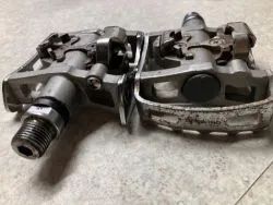 Shimano Nášlapné hliníkové platformové pedály M324 SPD