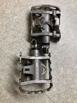 Shimano Nášlapné hliníkové platformové pedály M324 SPD