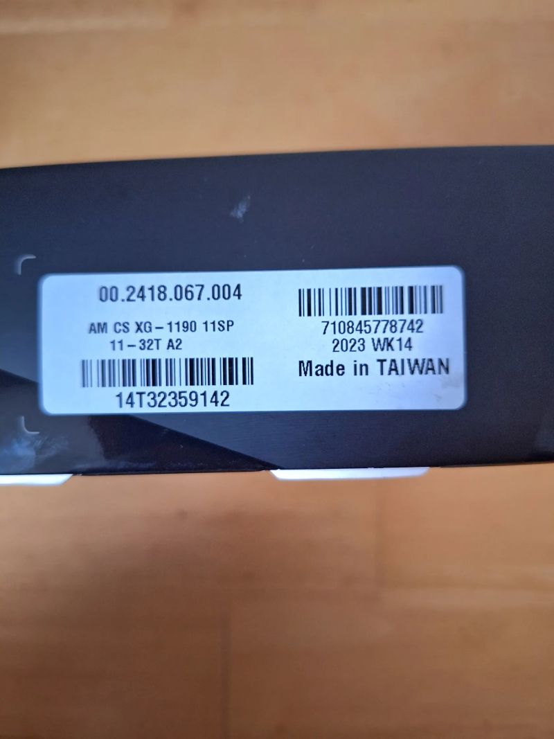  SRAM RED XG1190 11sp. 11-32z.