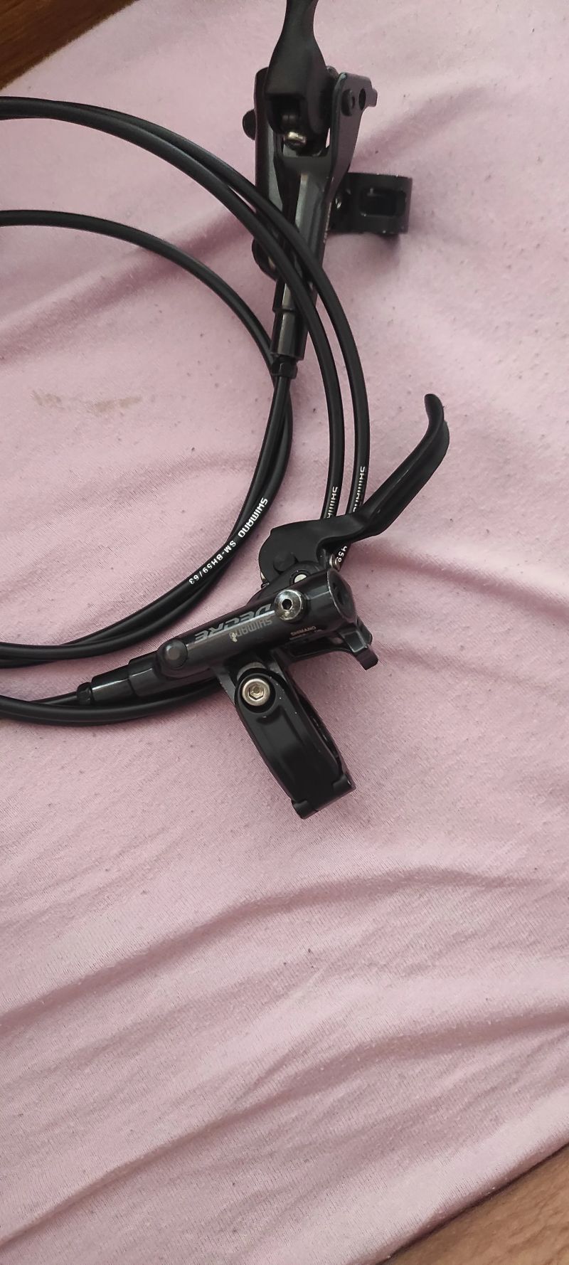 Brzdy Shimano deore přední a zadní 
