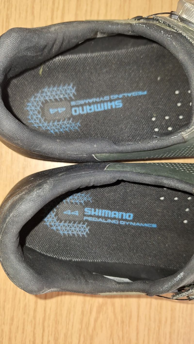 Tretry Shimano SH-XC502ME, zelená