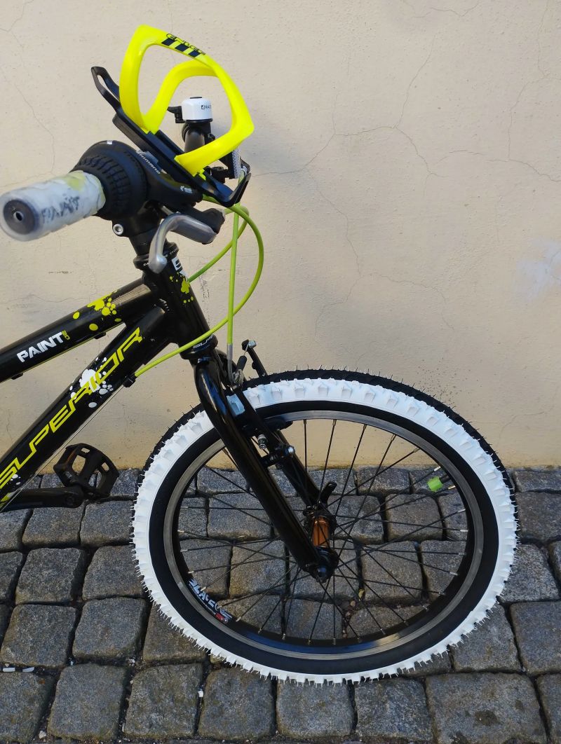 dětské horské MTB kolo Superior Paint 20 pro výšku 115-135cm; 9,8kg; po servisu + dárek