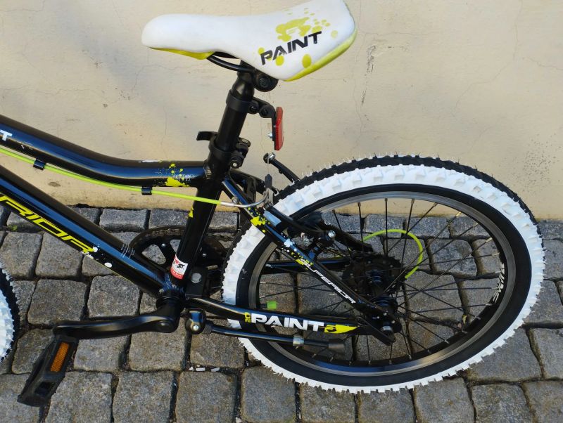 dětské horské MTB kolo Superior Paint 20 pro výšku 115-135cm; 9,8kg; po servisu + dárek