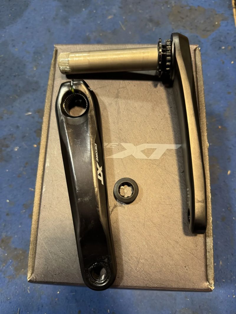 Kliky Shimano XT 1x12 165 mm