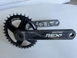 Kliky Rotor Rex1.1 175mm oval 34z BB30
