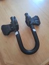 Časovkářská hrazda Controltech FALCON CLIP-ON, Al 6061, černá