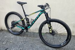 Celoodpružené karbonové dámské kolo Scott Contessa Spark 710 plus, vel. M