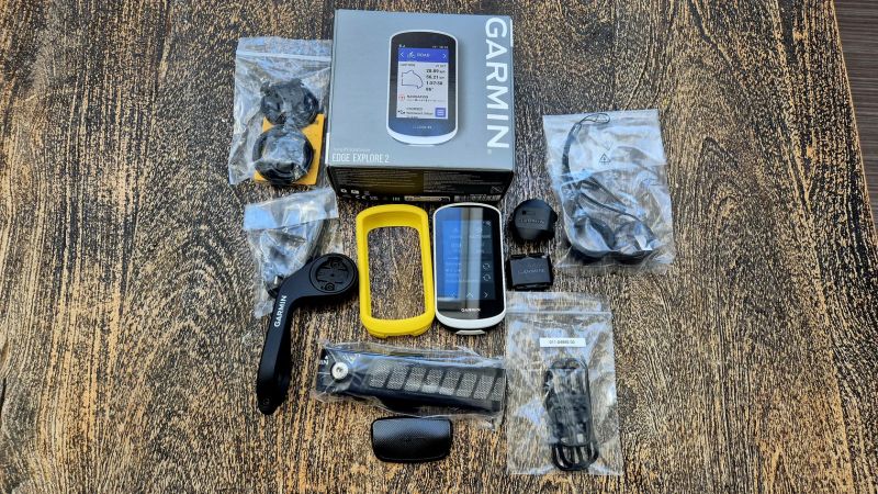 Garmin Edge Explore 2 – komplet set + senzory + HR pás + držák – ZÁRUKA