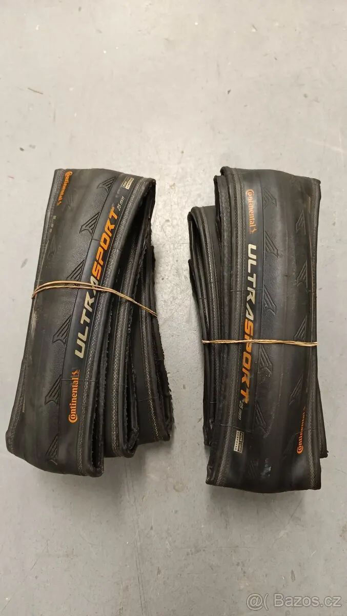 Silniční pláště Continental Ultra Sport, kevlar, 700x25C