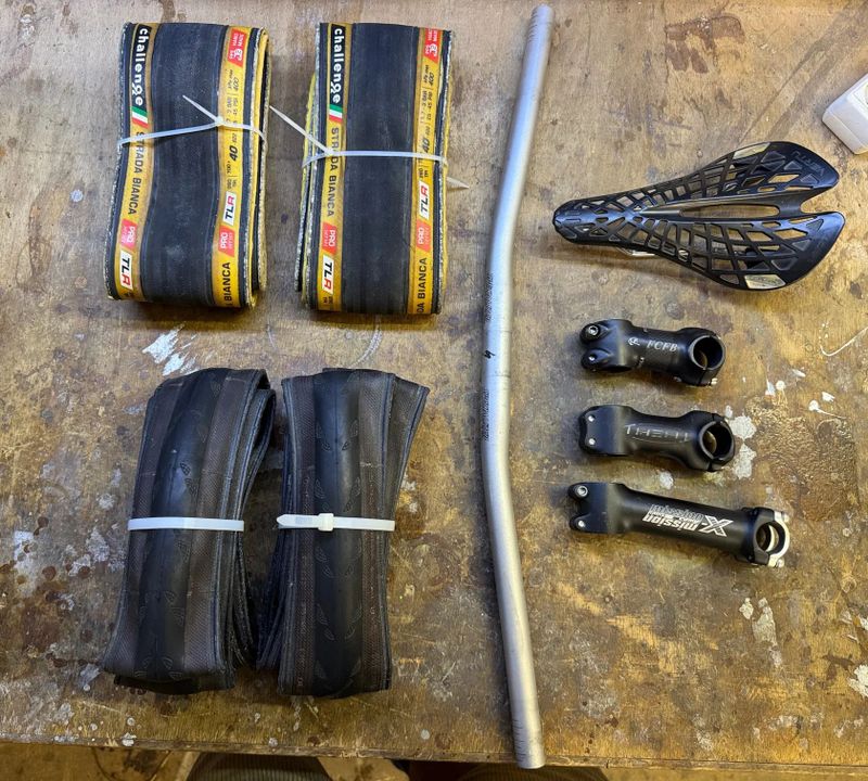 Challenge Strada Bianca PRO 40mm - Handmade TLR Folding Tyre