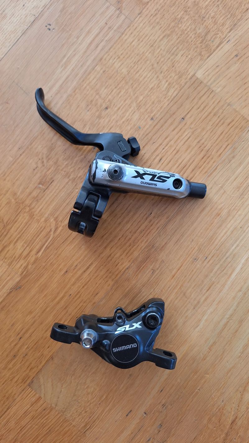 Shimano SLX páka a třmen