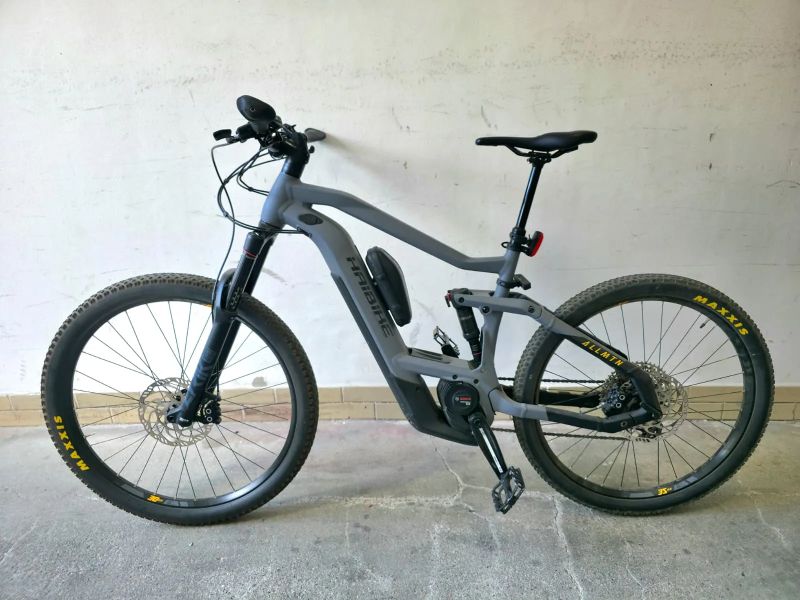 Haibike AllMtn 4 - Cool grey/Black matte
